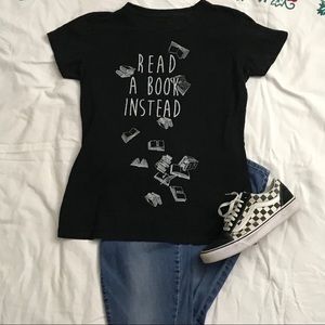 3/$15 Black graphic tee